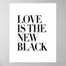 Recherche de mode noir et blanc posters Amour