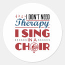 Recherche de choeur autocollants Chanteur