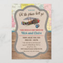 Suche nach vintage map einladungen Flugzeug