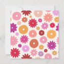 Recherche de motifs colorés invitations Fleurs