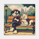 Suche nach vintage katzen magnete Cartoon