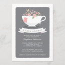 Recherche de teacup baby shower invitations Pour elle