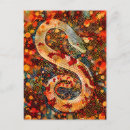 Recherche de serpents cartes postales Peinture