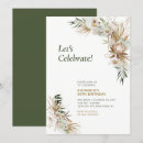 Recherche de de bohème anniversaire invitations Élégant
