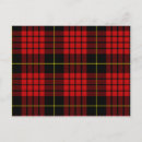 Recherche de tartan cartes postales Rouge