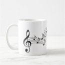 Recherche de symboles de musique tasses Chant