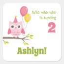 Recherche de anniversaire hiboux autocollants Pour tous