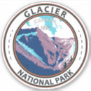 Suche nach glacier national park aufkleber Gletscher nationalpark