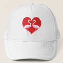 Recherche de rose coeur casquettes Rouge