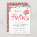Recherche de jumelle baby shower fille invitations Pour elle