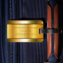 Suche nach luxus gepäckanhänger Metall