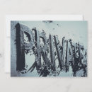 Recherche de privé invitations Bleu