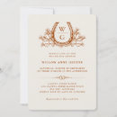 Recherche de équestre mariage invitations Rustique