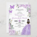 Recherche de lilac quinceanera invitations Princesse tiara
