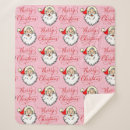Recherche de vintage santa blankets Rose