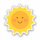 Recherche de soleil souriant autocollants Heureux