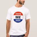 Recherche de campagne présidentielle tshirts Vote