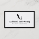 Recherche de writer cartes visite Moderne