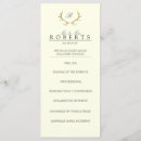 Suche nach vintage hochzeitsprogramm Typografie