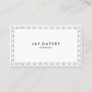 Suche nach vintager entwurf visitenkarten Elegant