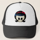 Recherche de fille de crâne casquettes Crânes