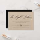 Recherche de kraft invitations Simple