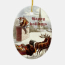 Recherche de renne ovales ornements Xmas