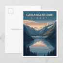 Suche nach geirangerfjord postkarten Vintag