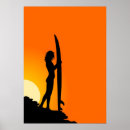 Suche nach surfer girl poster Tropisch