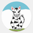Recherche de dessin zèbre autocollants Zoo