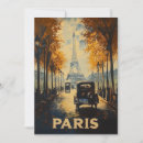 Recherche de touristes invitations Vintage