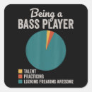 Suche nach bassist aufkleber Musiker