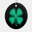 Recherche de trèfle quatre feuilles ornements Irish