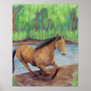 Recherche de un cheval posters Brun