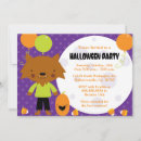 Recherche de loup lune invitations Orange