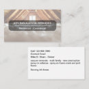 Recherche de isolation cartes visite Maison