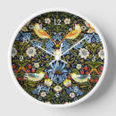 Recherche de papier peint vintage horloges William morris