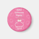Recherche de cupcakes refrigérateur magnets Célébrer