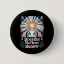 Recherche de respiration badges Pose de yoga