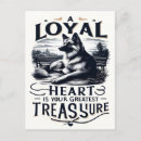 Recherche de loyal cartes postales Dog