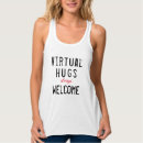 Recherche de no hugs tshirts Distance sociale