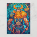Recherche de haches cartes postales Viking