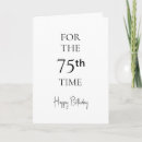 Suche nach alles gute zum 75 geburtstag karten 75 jahre alt