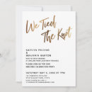 Recherche de noué invitations Newly weds