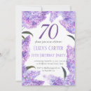 Suche nach 70th birthday einladungen Blume
