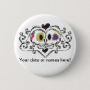 Recherche de votre jour du mariage badges Jeune mariée