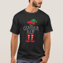 Suche nach ingwer weihnachten tshirts Elf