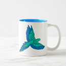 Recherche de perroquet bleu tasses Oiseaux tropicaux