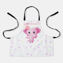 Recherche de petit adorable tabliers Éléphant