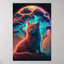 Suche nach mystische katze poster Kätzchen